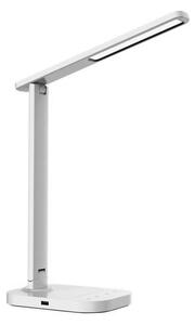 NEDES LED Ściemniana dotykowa lampa stołowa ze złączem USB KIARA LED/7W/230V biała ND3303