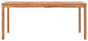 Stół ogrodowy, 180x90x77 cm, lite drewno tekowe