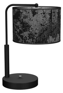 Milagro Lampa stołowa SATINO 1xE27/60W/230V czarny/szary MI1450