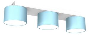 Milagro Lampa sufitowa DIXIE 3xGX53/11W/230V niebieski MI1597