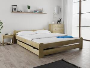 Łóżko Emily 140 x 200 cm, sosna Stelaż: Ze stelażem listwowym rolowanym, Materac: Bez materaca