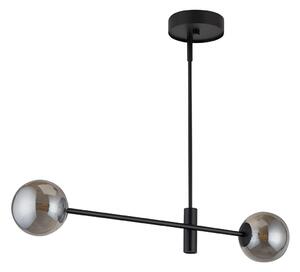 Sigma Żyrandol na drążku ORO 2xG9/12W/230V czarny/szary SI0107