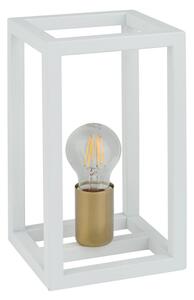Sigma Lampa stołowa VIGO 1xE27/60W/230V biały/gold SI0176