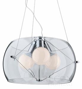 Lampa Andromeda sufitowa wisząca przezroczysta kula