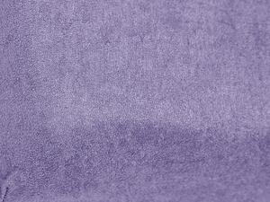Prześcieradło frotte jasno fioletowe 90x200 cm Waga (gęstość włókien): Standard (170 g/m2)