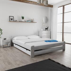 Łóżko Emily 140 x 200 cm, białe Stelaż: Ze stelażem listwowym elastycznym, Materac: Bez materaca
