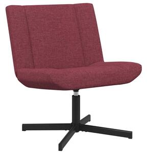 Fotel obrotowy modern w kolorze czerwonego wina