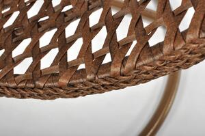 Fotel wiszący kokon BALI - brązowy