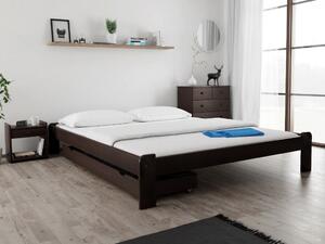 Łóżko ADA 180 x 200 cm, orzech Stelaż: Ze stelażem listwowym elastycznym, Materac: Bez materaca