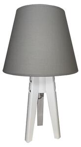 Venti Lampa stołowa CONE 1xE27/60W/230V biały/szary VE0393