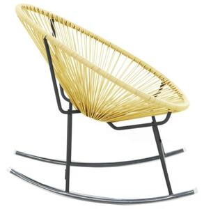 Krzesło ogrodowe acapulco, rattan pe, beżowe