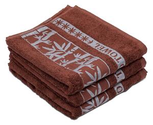 Ręcznik bambusowy BAMBOO brązowy