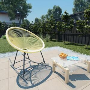 Krzesło ogrodowe acapulco, rattan pe, beżowe