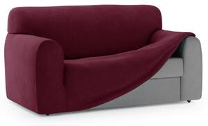 Elastyczny pokrowiec na 2-osobową sofę LARSI bordowy