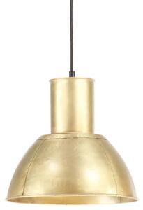 Lampa wisząca, 25 W, kolor mosiądzu, okrągła, 28,5 cm, E27