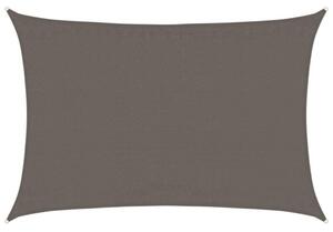 Żagiel przeciwsłoneczny, 160 g/m², antracytowy, 3,5x4,5m, hdpe