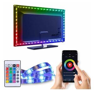 Solight Solight WM58 - LED RGB Pasek do TV LED/6W/5V Wi-Fi Tuya + pilot zdalnego sterowania SL1106