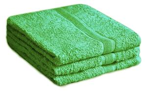 Miękki zielony ręcznik