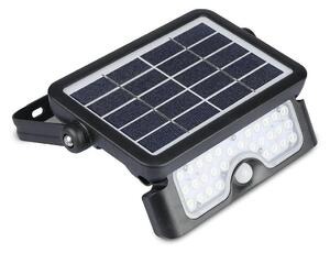 V-Tac LED Naświetlacz solarny z czujnikiem LED/5W/3,7V IP65 4000K VT0763