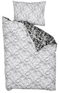 Pościel z bawełny Susan czarny i biały Rozmiar pościeli: 70 x 80 cm | 140 x 200 cm
