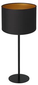 Luminex Lampa stołowa ARDEN 1xE27/60W/230V śr. 25 cm czarny/złoty LU3497