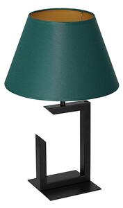 Luminex Lampa stołowa 1xE27/60W/230V 45 cm zielony/złoty LU3398