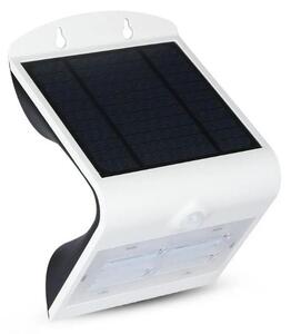 V-Tac LED Kinkiet solarny z czujnikiem LED/3W/3,7V 3000/4000K IP65 biały VT0771