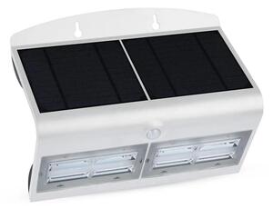 V-Tac LED Kinkiet solarny z czujnikiem LED/7W/3,7V 4000K IP65 biały VT0775