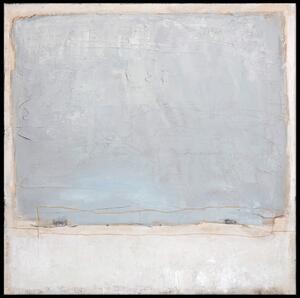 Ręcznie malowany obraz 100x100 cm Blue Inside – Malerifabrikken