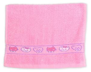Ręcznik dziecięcy KIDS różowy 30x50 cm