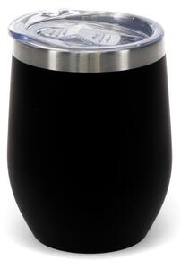 Czarny kubek podróżny 350 ml – Rex London