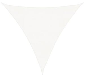 Żagiel przeciwsłoneczny, 160 g/m², biały, 4x4x4 m, hdpe