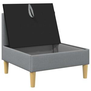 Sofa z miejscem do przechowywania tkanina