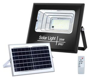Aigostar B.V. Aigostar - LED Ściemnialny naświetlacz solarny LED/25W/3,2V IP67 + pilot AI0063