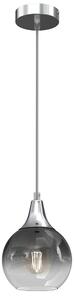 Milagro Żyrandol na lince MONTE 1xE27/60W/230V d. 15 cm matowy chrom MI1929