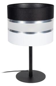 Belis Lampa stołowa CORAL 1xE27/60W/230V czarny/biały BE0695