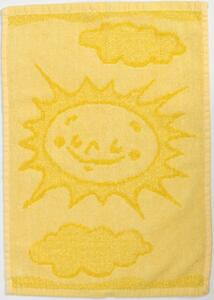 Ręcznik dziecięcy BEBE śłońce żółty 30x50 cm