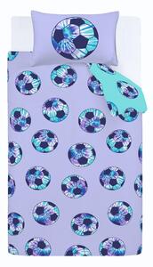 Pościel dziecięca jednoosobowa 135x200 cm Tie Dye Football – Catherine Lansfield