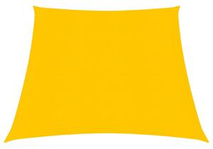 Żagiel przeciwsłoneczny, 160 g/m², żółty, 3/4x2 m, HDPE