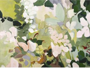 Obraz z ręcznie malowanymi elementami 90x118 cm Green Garden – Malerifabrikken
