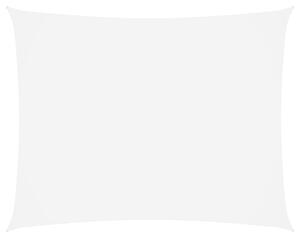 Prostokątny żagiel ogrodowy, tkanina Oxford, 2,5x4,5 m, biały
