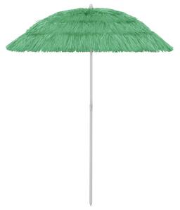 Parasol plażowy w hawajskim stylu, zielony, 180 cm