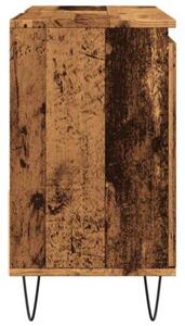 Szafka pod umywalkę, stare drewno, 65x33x60 cm