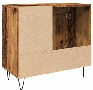 Szafka pod umywalkę, stare drewno, 65x33x60 cm