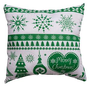 Świąteczna poduszka dekoracyjna zielona