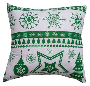 Świąteczna poduszka dekoracyjna zielona