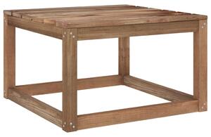 Ogrodowe stoliki z palet, 2 szt., 60x60x36,5 cm, drewno sosnowe