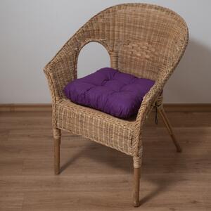 Poduszka na krzesło Soft fioletowa