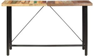 Stolik barowy, 180x70x107 cm, lite drewno z odzysku