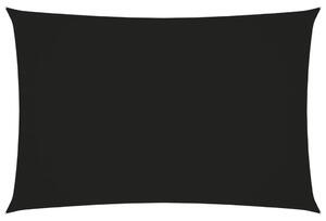 Żagiel ogrodowy, tkanina Oxford, prostokąt 2,5x4,5 m, czarny